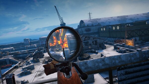 Sniper Elite VR Winter Warrior Sniper